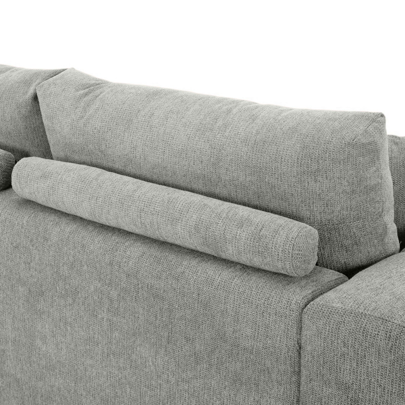 Canapé 3 places en tissu avec coussins (6/8)