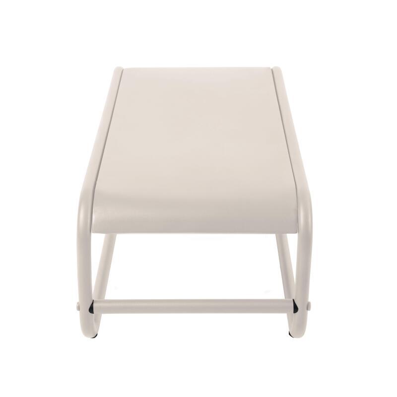Table basse de jardin rectangulaire en métal 85x40x30 cm (5/7)