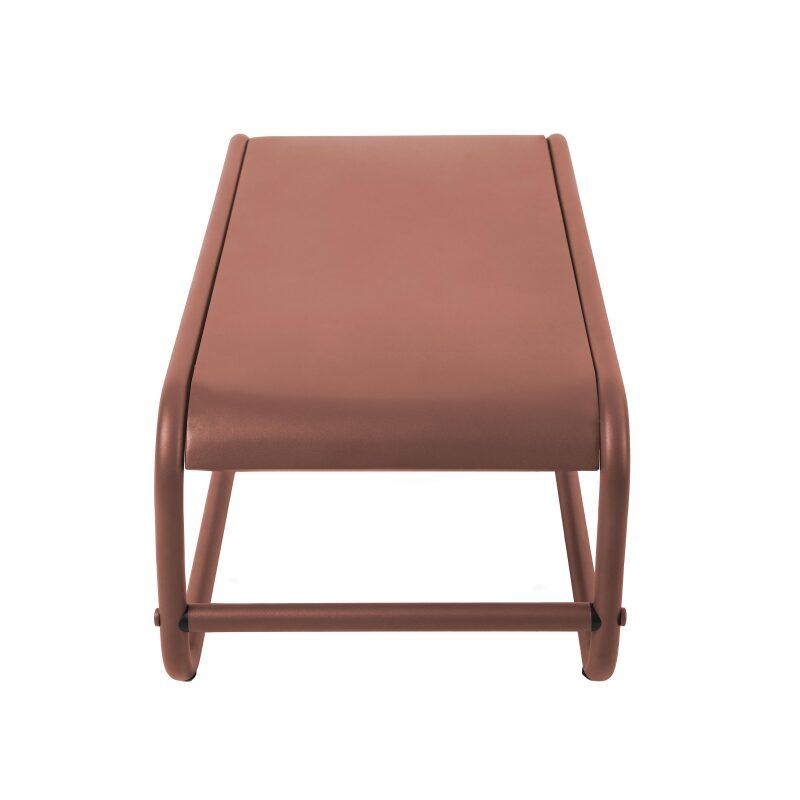 Table basse de jardin rectangulaire en métal 85x40x30 cm (5/7)