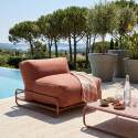 Structure pour fauteuil et pouf de salon de jardin modulable MIXI

