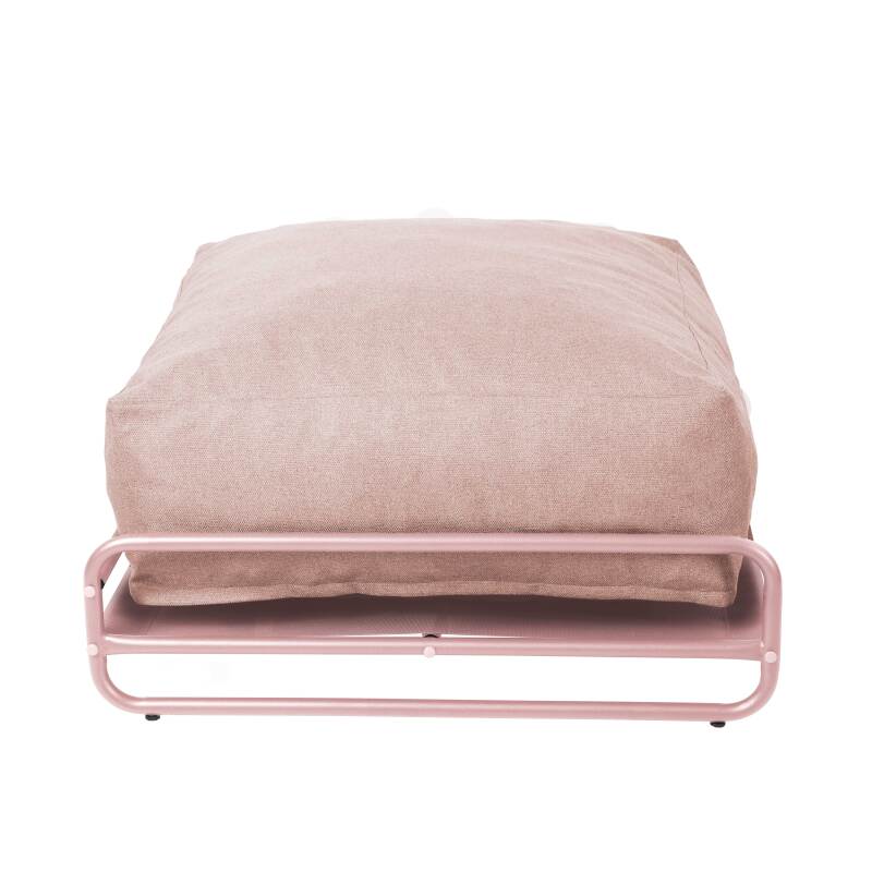 Pouf pour salon de jardin modulable avec structure (4/6)