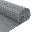 Canisse PVC double face 1600 g/m² gris Canisse PVC double face 1600 g/m² gris