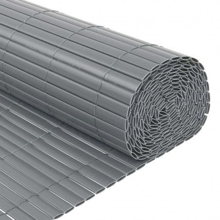 Canisse PVC double face 1600 g/m² gris Canisse PVC double face 1600 g/m² gris