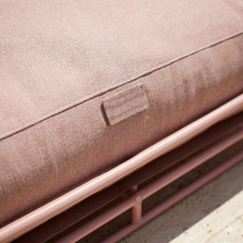 Méridienne pour salon de jardin modulable avec structure (3/6)