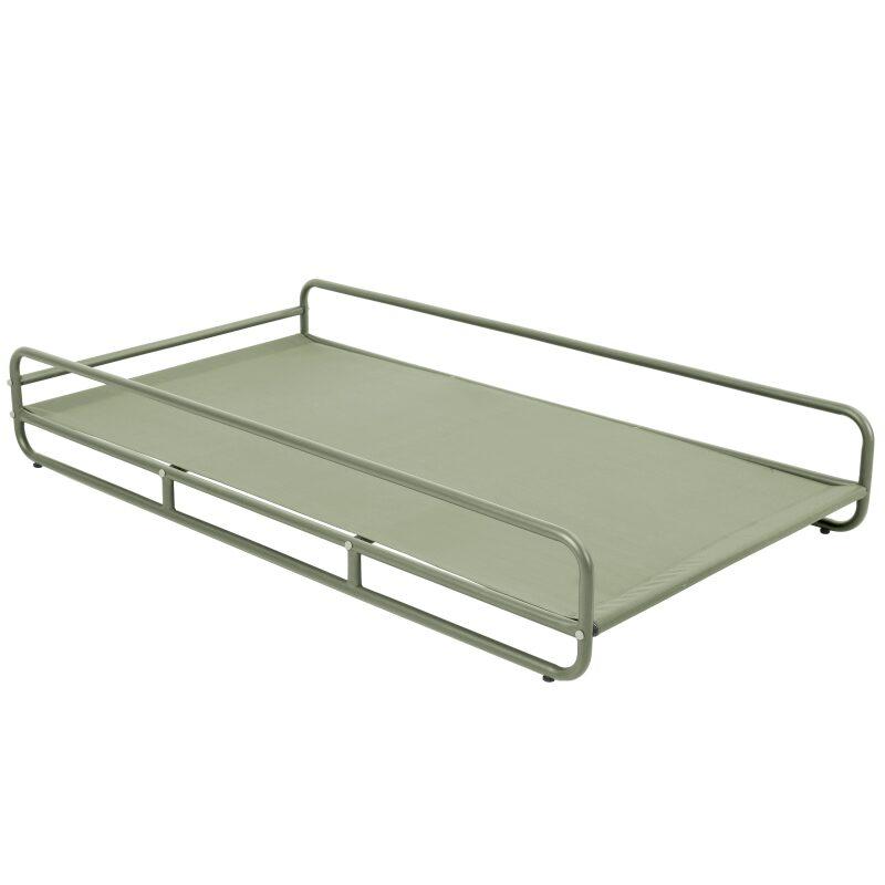 Méridienne pour salon de jardin modulable avec structure (5/6)