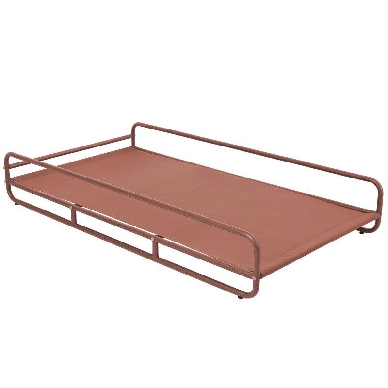 Méridienne pour salon de jardin modulable avec structure (5/6)