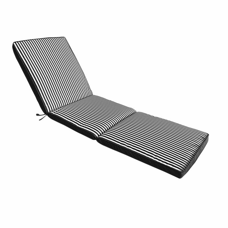 Coussin extérieur pour bain de soleil 186 x 53 cm - Lot de 2 (4/5)