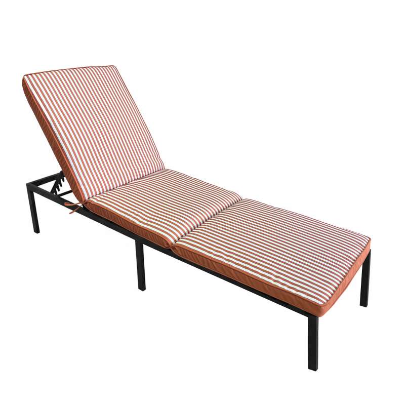 Coussin extérieur pour bain de soleil 186 x 53 cm - Lot de 2 (2/5)