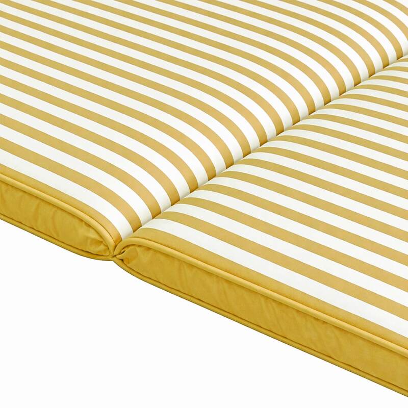 Coussin extérieur pour bain de soleil 186 x 53 cm - Lot de 2 (3/5)