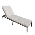 Coussin extérieur pour bain de soleil 186 x 53 cm - Lot de 2