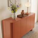 Buffet orange 4 portes 160 cm