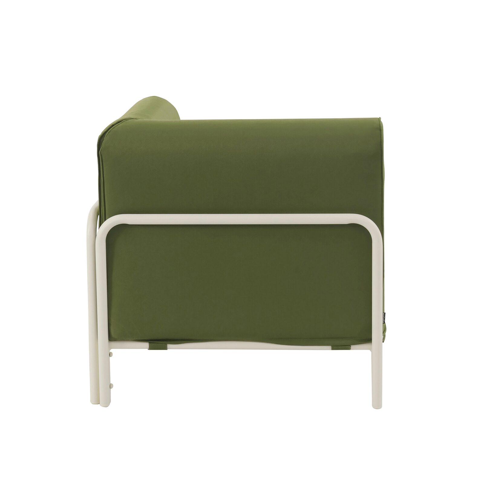 Fauteuil d'angle pour salon de jardin modulable