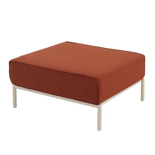 Pouf pour salon de jardin modulable