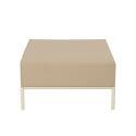 Pouf pour salon de jardin modulable