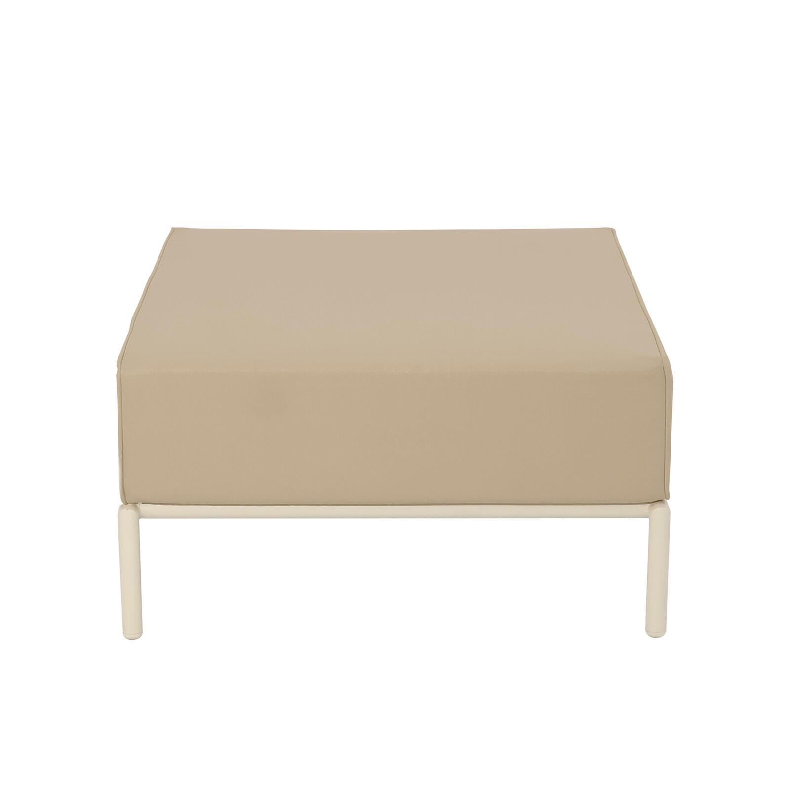 Pouf pour salon de jardin modulable