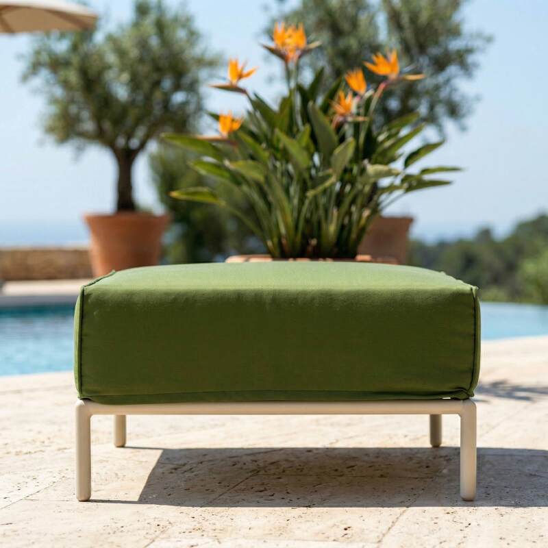 Pouf pour salon de jardin modulable (3/5)