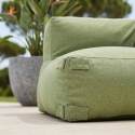 Fauteuil d'angle pour salon de jardin modulable