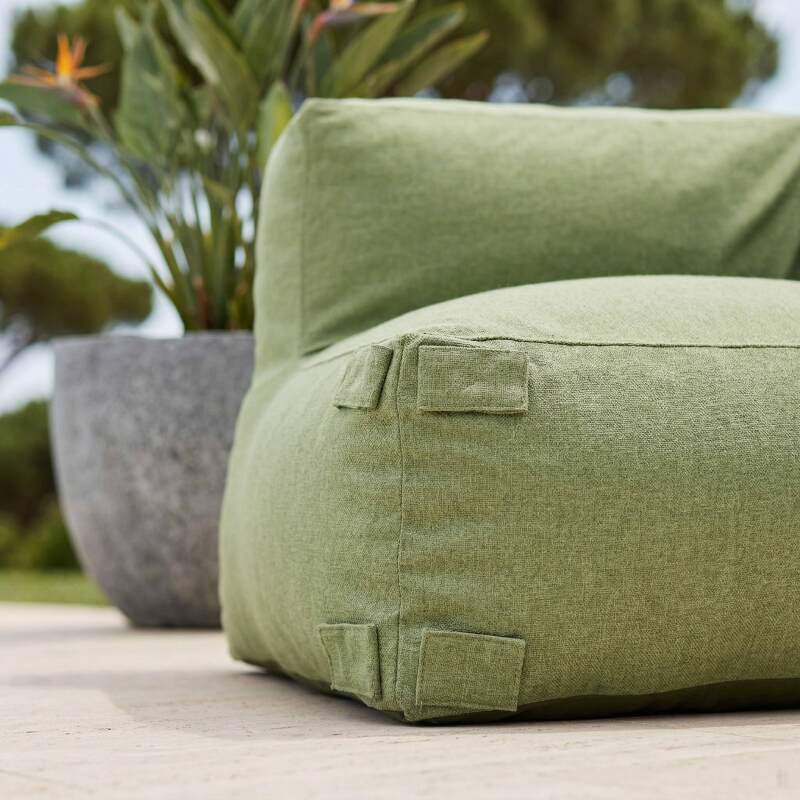 Fauteuil d'angle pour salon de jardin modulable (3/6)