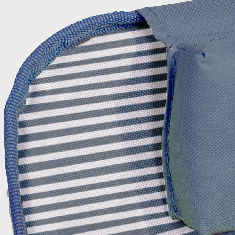 Lot de 2 matelas de plage pliants rayés inclinables 5 positions (4/7)