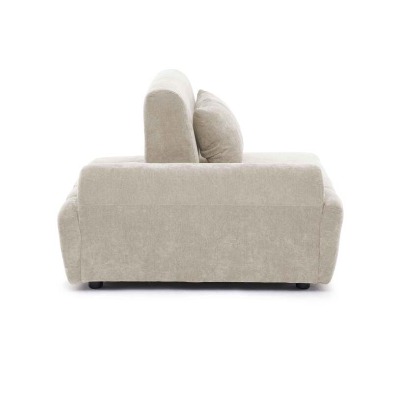 Fauteuil droit pour canapé modulable en tissu avec coussin (6/8)