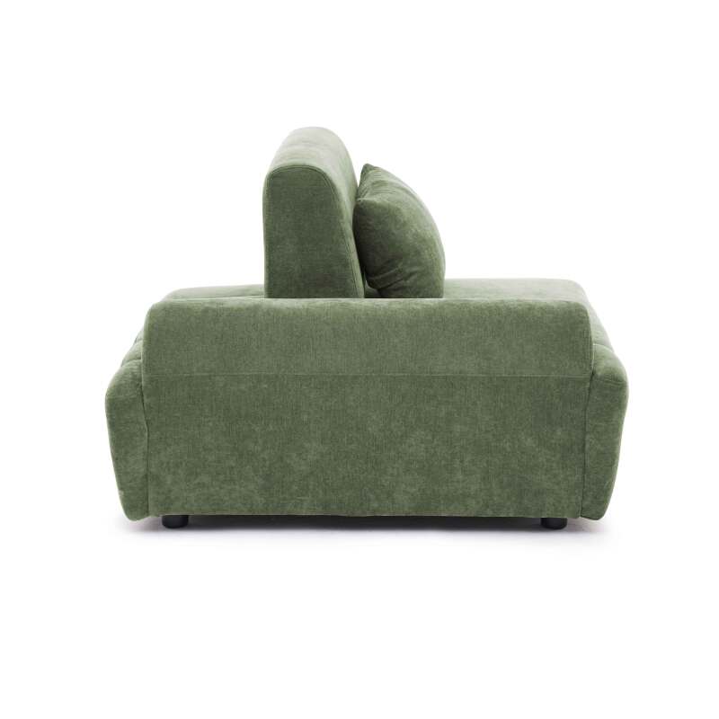 Fauteuil droit pour canapé modulable en tissu avec coussin (5/8)