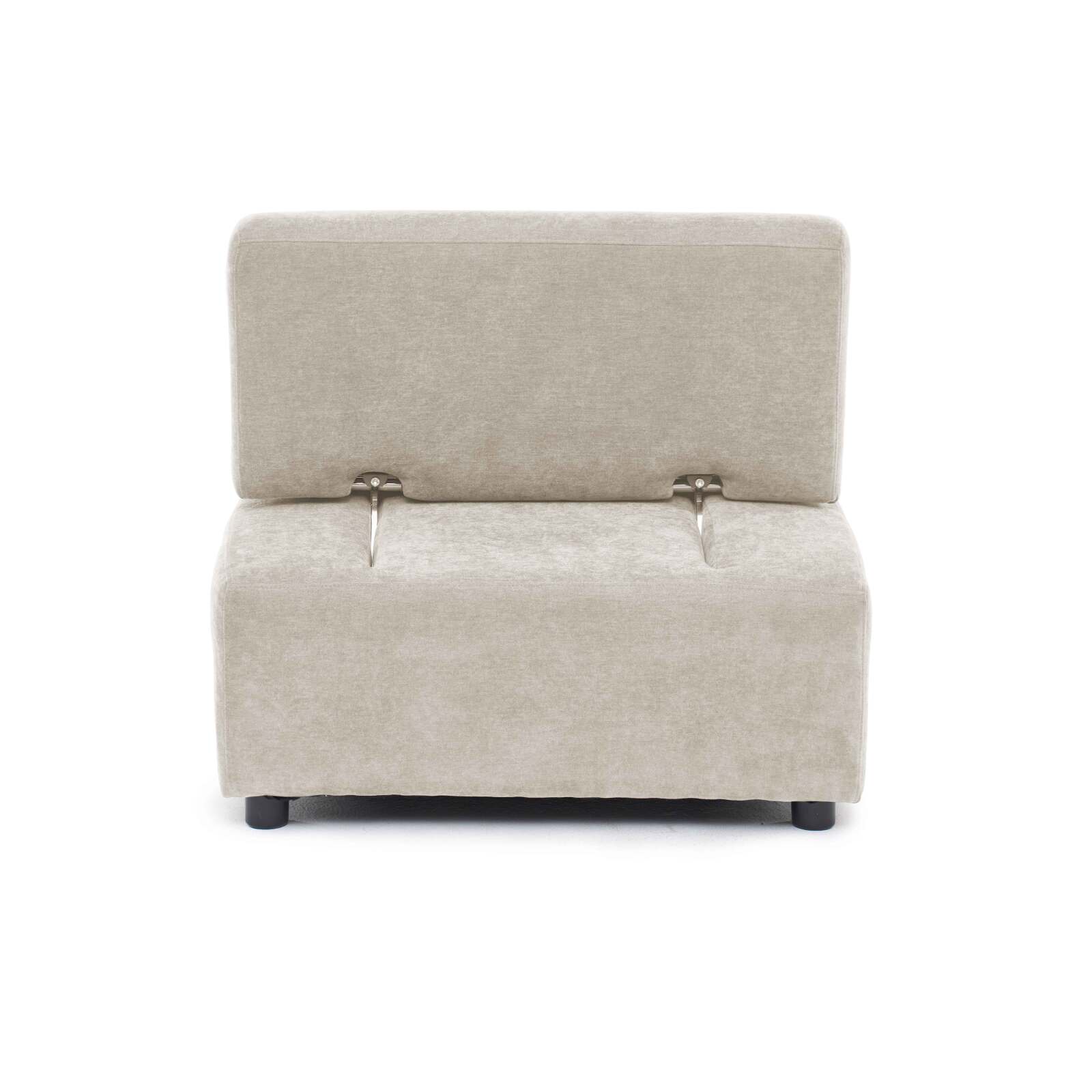 Fauteuil en tissu pour canapé modulable avec coussin