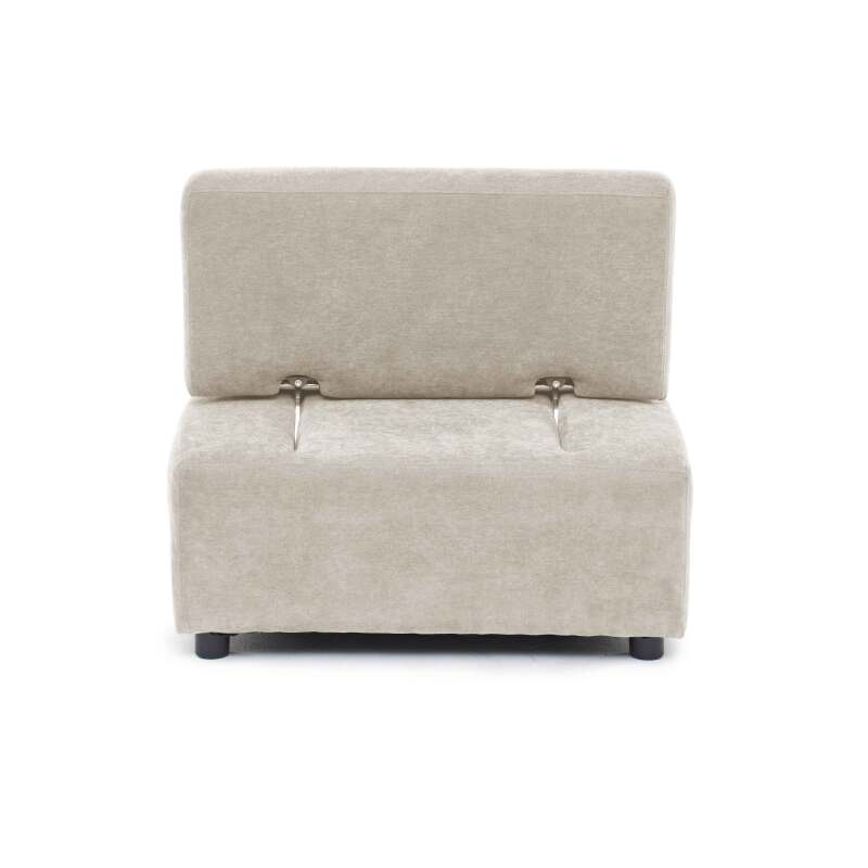 Fauteuil en tissu pour canapé modulable avec coussin (6/8)