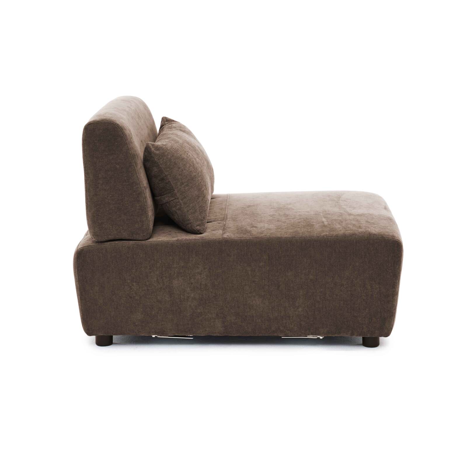 Fauteuil en tissu pour canapé modulable avec coussin