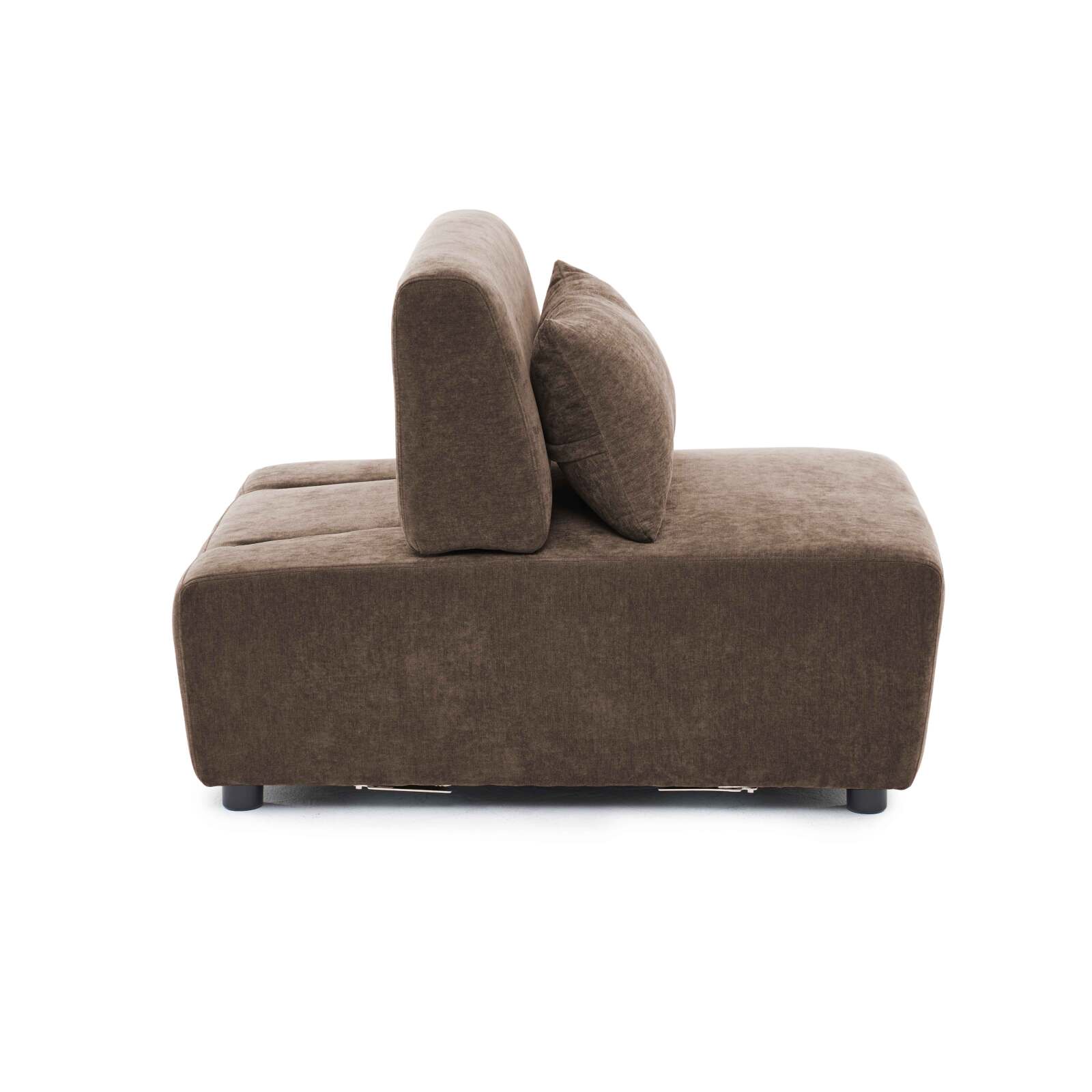 Fauteuil en tissu pour canapé modulable avec coussin