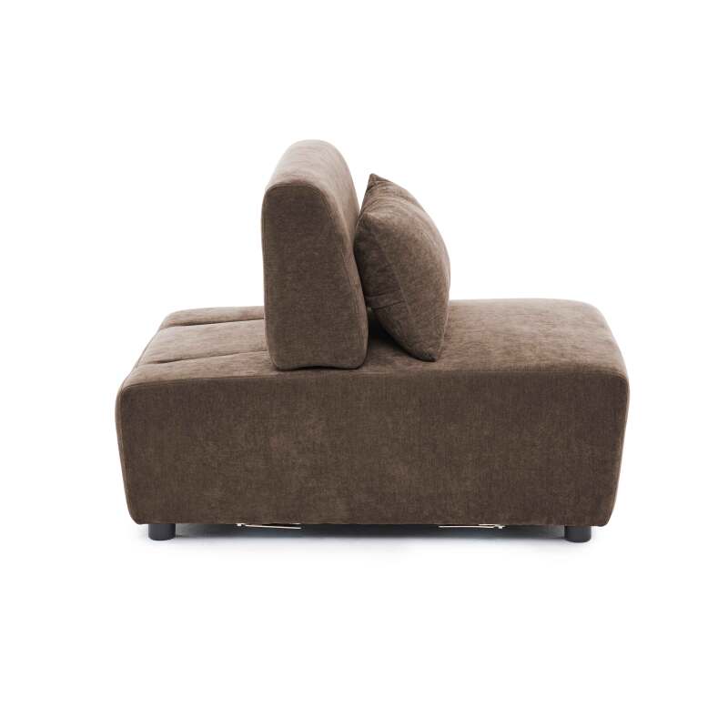 Fauteuil en tissu pour canapé modulable avec coussin (5/8)