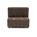 Fauteuil en tissu pour canapé modulable avec coussin