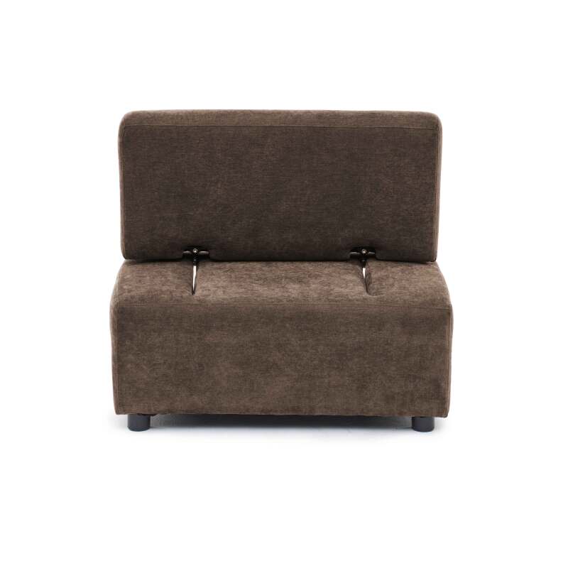 Fauteuil en tissu pour canapé modulable avec coussin (7/8)