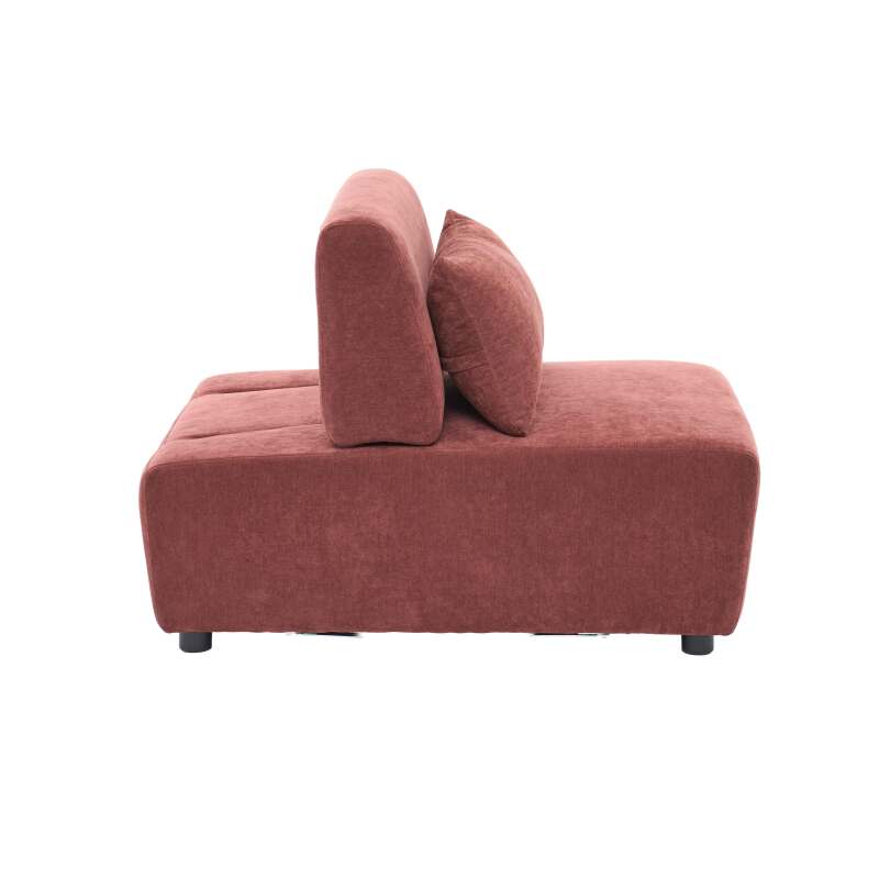 Fauteuil en tissu pour canapé modulable avec coussin (6/9)