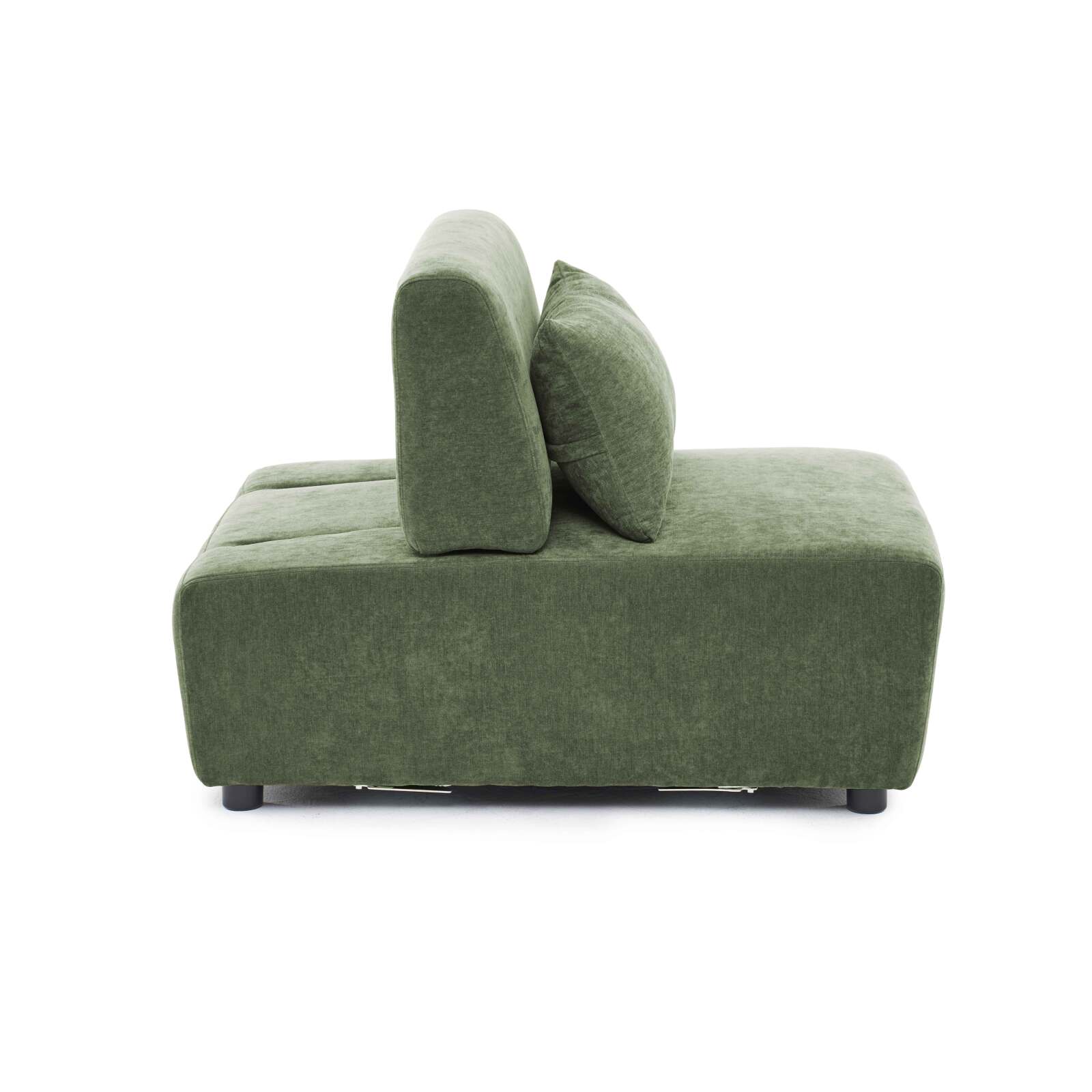 Fauteuil en tissu pour canapé modulable avec coussin