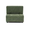 Fauteuil en tissu pour canapé modulable avec coussin