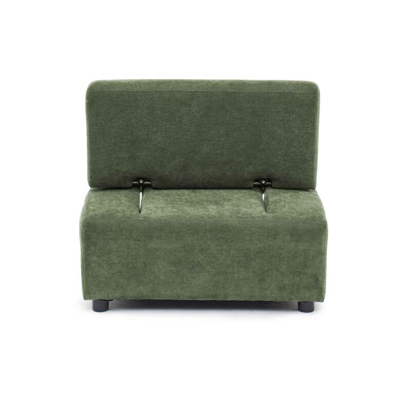 Fauteuil en tissu pour canapé modulable avec coussin (7/8)