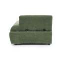 Fauteuil gauche pour canapé modulable en tissu avec coussin