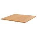 Plateau de table carré stratifié moulé en bois 70 x 70 cm