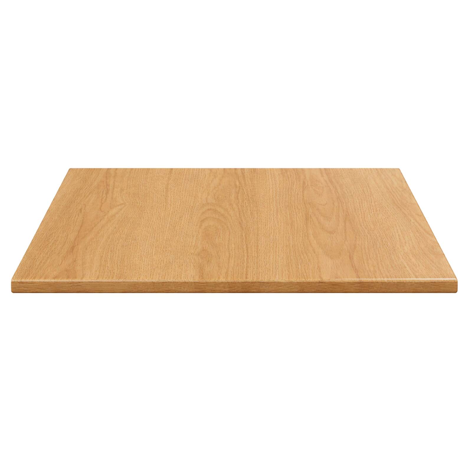 Plateau de table carré stratifié moulé en bois 70 x 70 cm