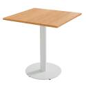 Plateau de table carré stratifié moulé en bois 70 x 70 cm