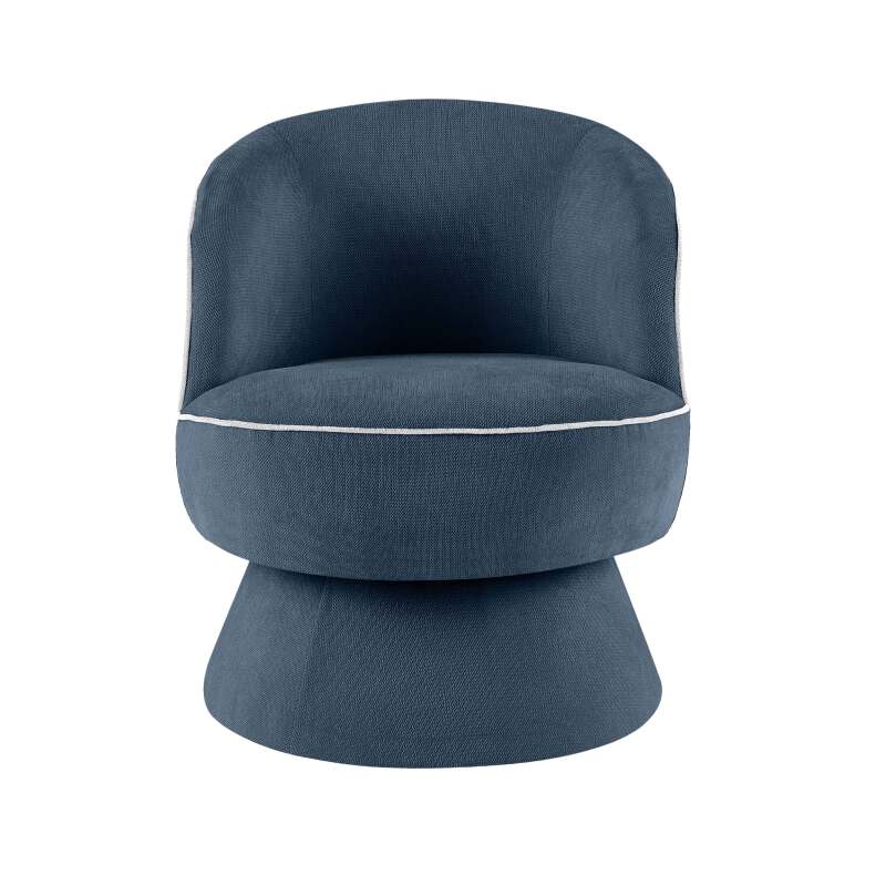 Fauteuil pivotant en tissu (4/6)