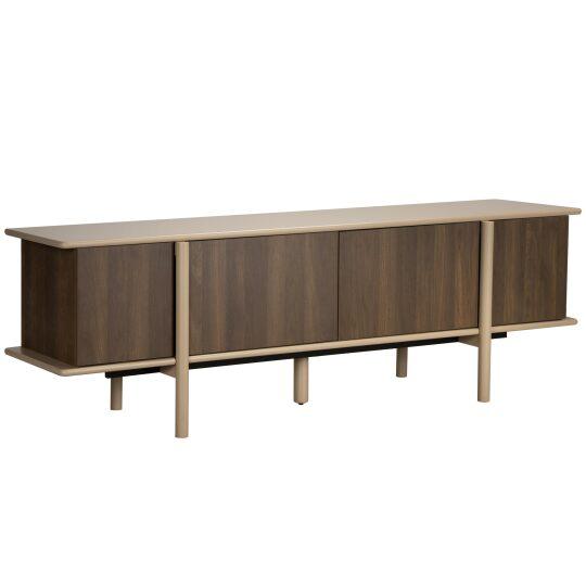 Meuble TV effet bois 180 cm | Oviala