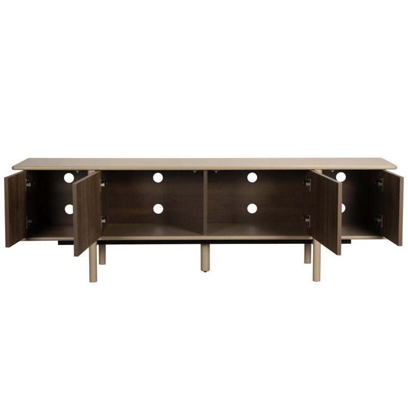 Meuble TV effet bois 180 cm (5/7)