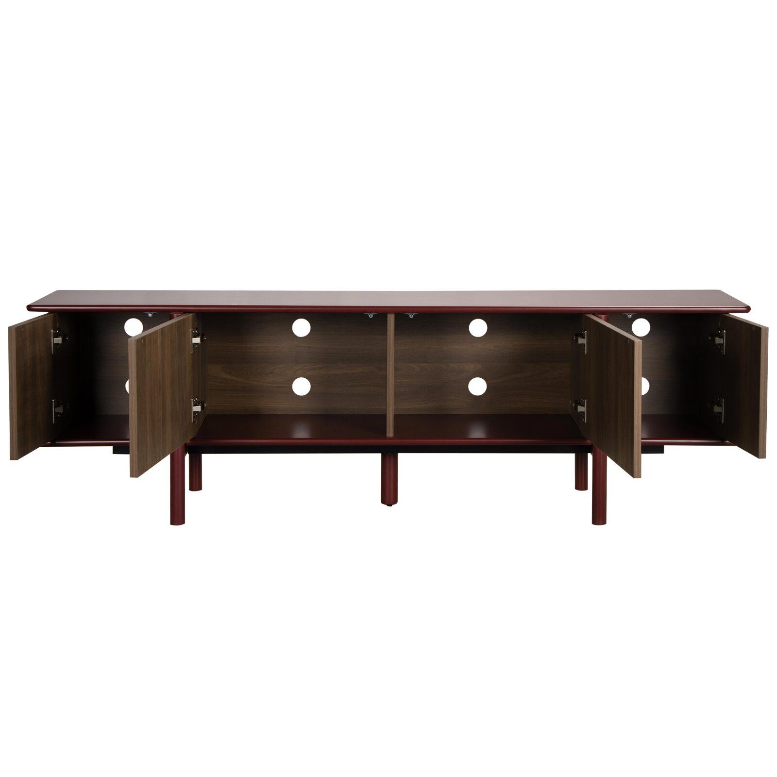 Meuble TV effet bois 180 cm