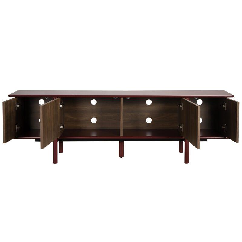 Meuble TV effet bois 180 cm (5/7)