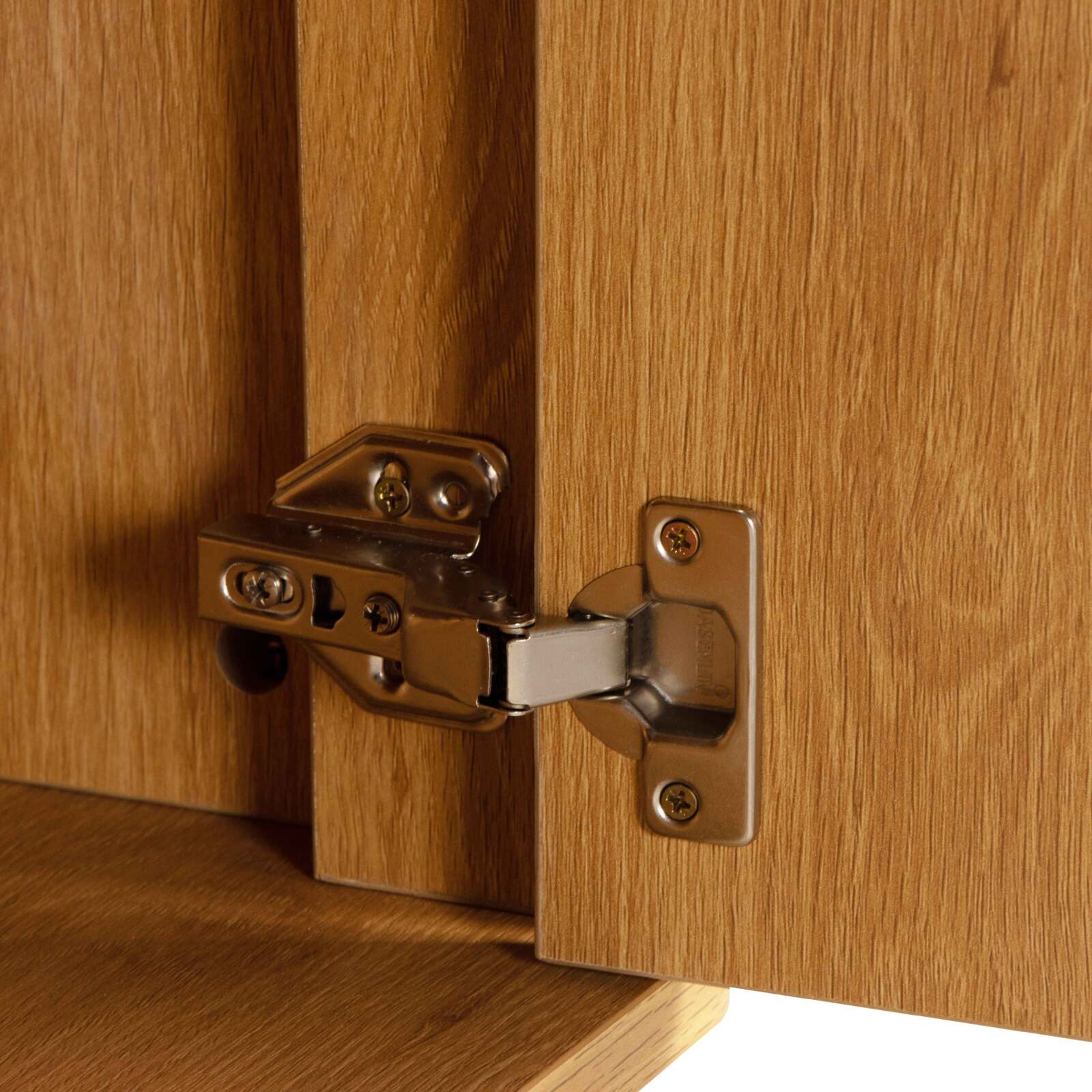 Meuble TV effet bois 150 cm