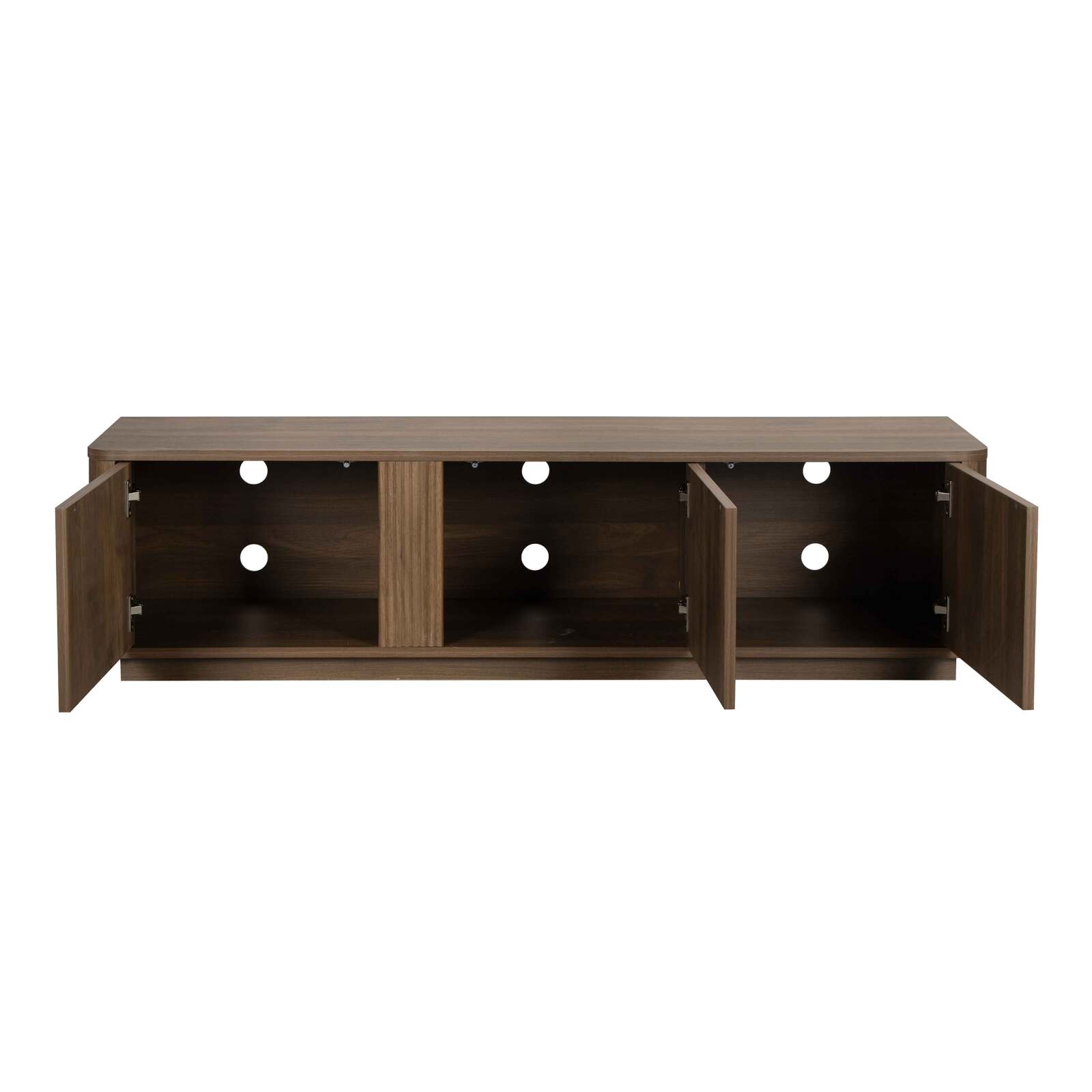Meuble TV effet bois 150 cm
