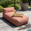 Méridienne pour salon de jardin modulable