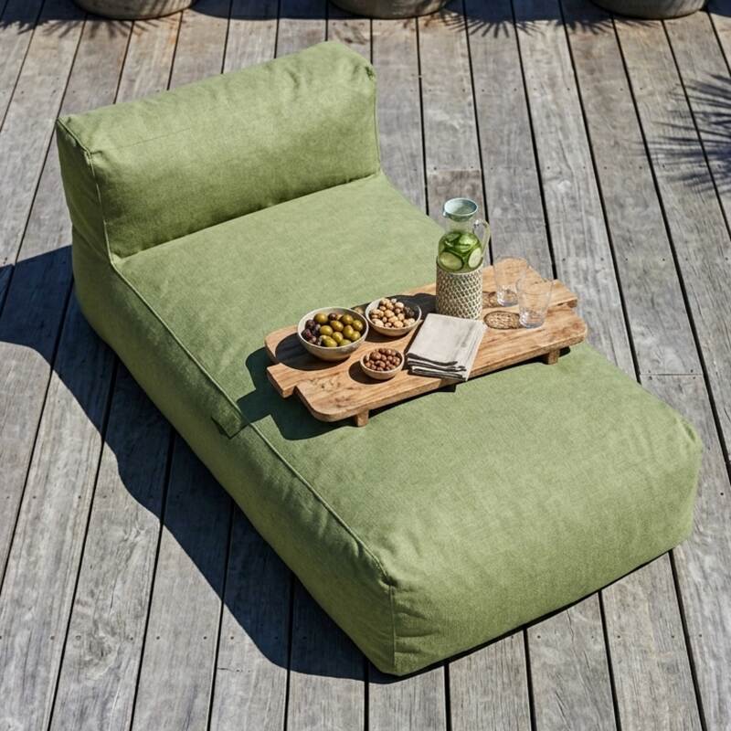 Méridienne pour salon de jardin modulable (2/5)