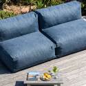 Salon de jardin modulable 2 places avec 2 chauffeuses